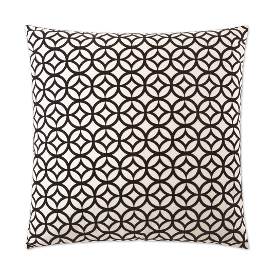D.V. Kap Prisim Black Throw Pillow With Insert