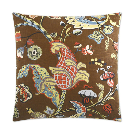 D.V. Kap Wilmington Chocolate Brown Throw Pillow Insert