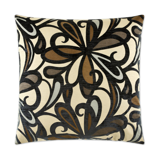 D.V. Kap Fanfare Navy Blue Throw Pillow With Insert
