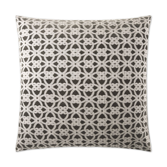 D.V. Kap Liam Taupe Throw Pillow With Insert