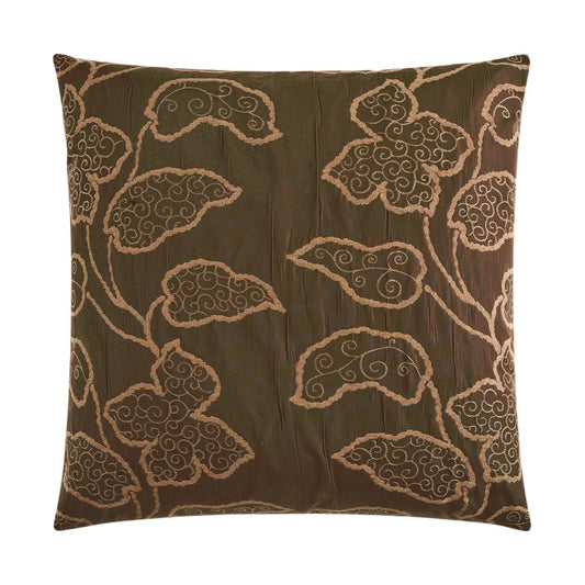 D.V. Kap Lyric Chocolate Brown Throw Pillow Insert