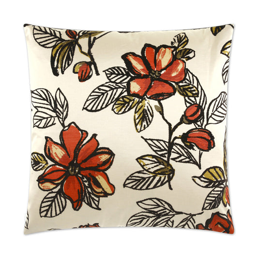 D.V. Kap Trixie Ebony Multi Color Throw Pillow Insert