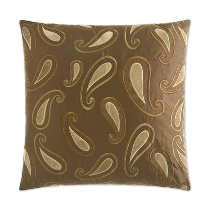 Terme Brown Throw Pillow With Insert