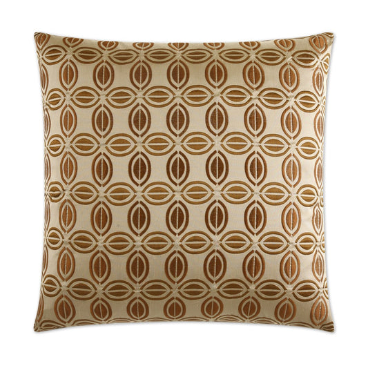 D.V. Kap Puzzle Brown Throw Pillow With Insert
