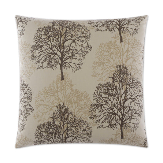 D.V. Kap Nile Brown Throw Pillow With Insert