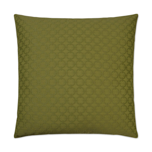 D.V. Kap Full Circle Green Throw Pillow With Insert