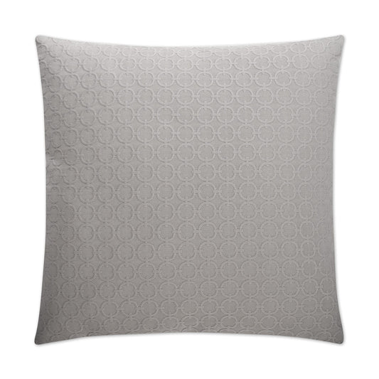 D.V. Kap Full Circle Grey Throw Pillow With Insert