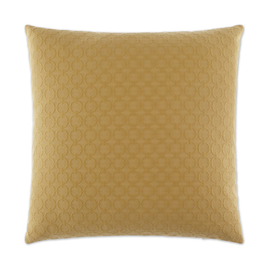 D.V. Kap Full Circle Yellow Throw Pillow With Insert