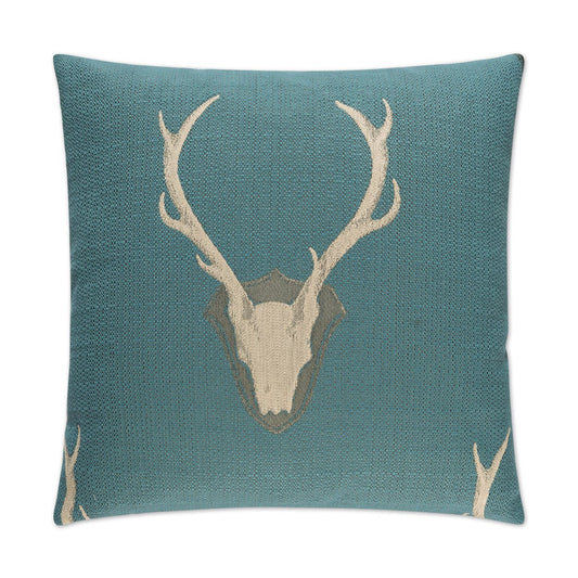 D.V. Kap Uncle Buck Teal Throw Pillow With Insert