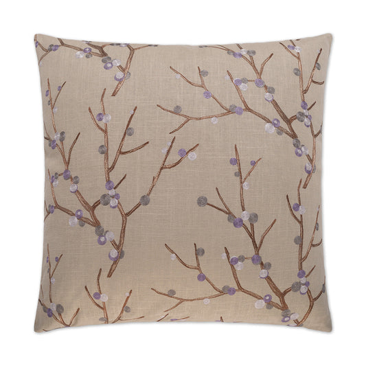 D.V. Kap Sprout Brown Throw Pillow With Insert