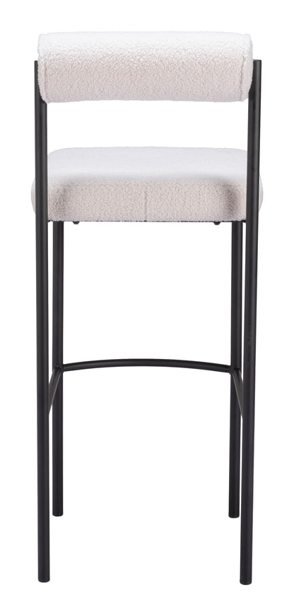 Livorno Barstool (Set of 2) Ivory