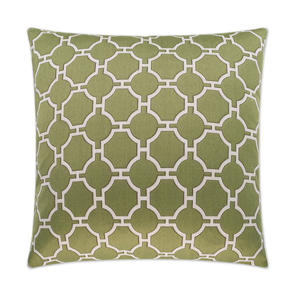 Kinder Green Throw Pillow With Insert