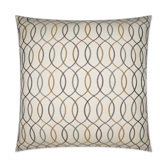 D.V. Kap Whitney Off-White Throw Pillow With Insert