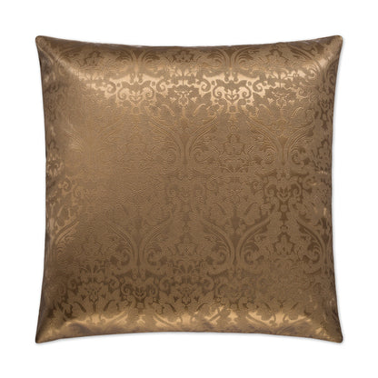 Parisian Copper Throw Pillow With Insert