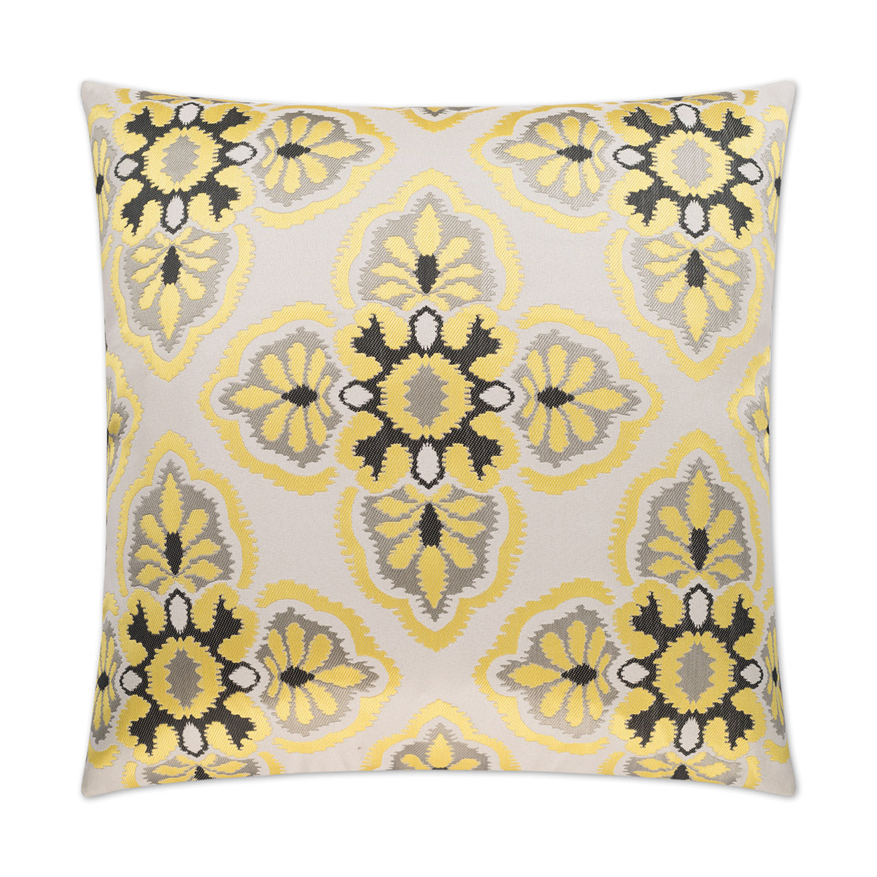 Mulberry Yellow Throw Pillow With Insert