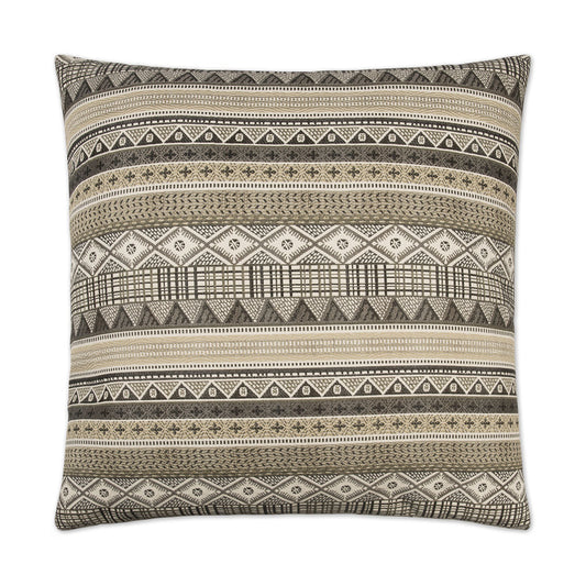 D.V. Kap Kamba Brown Throw Pillow With Insert