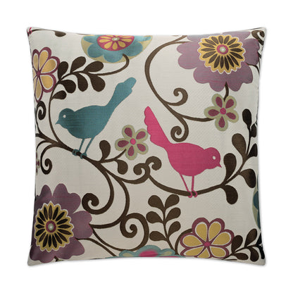 Lark Multi Color Throw Pillow With Insert