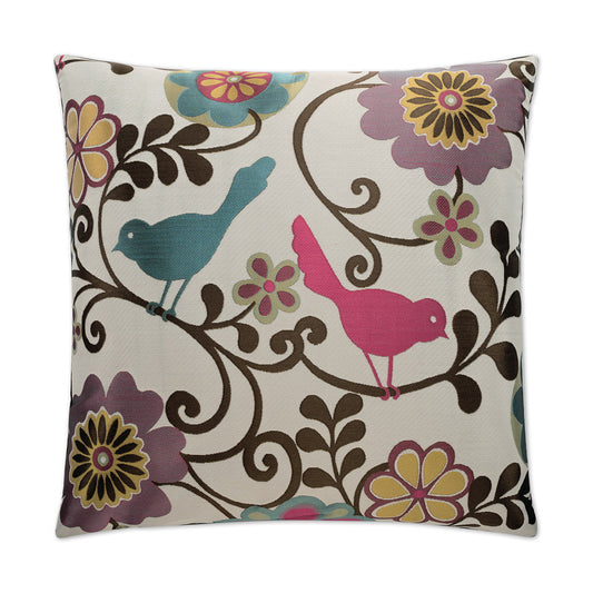 D.V. Kap Lark Multi Color Throw Pillow With Insert