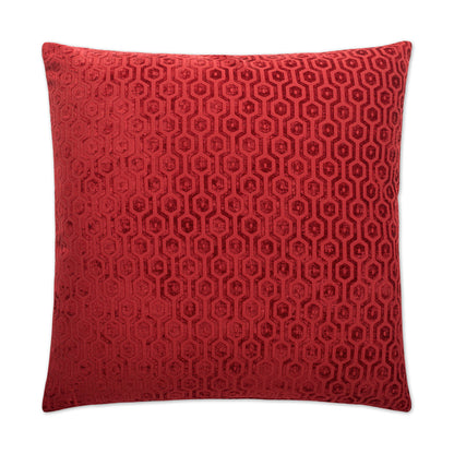 Seneca Berry Red Throw Pillow With Insert