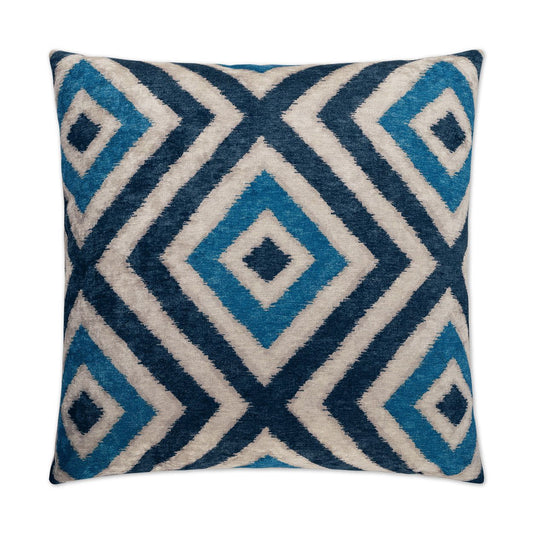 D.V. Kap Registan Peacock Blue Throw Pillow Insert