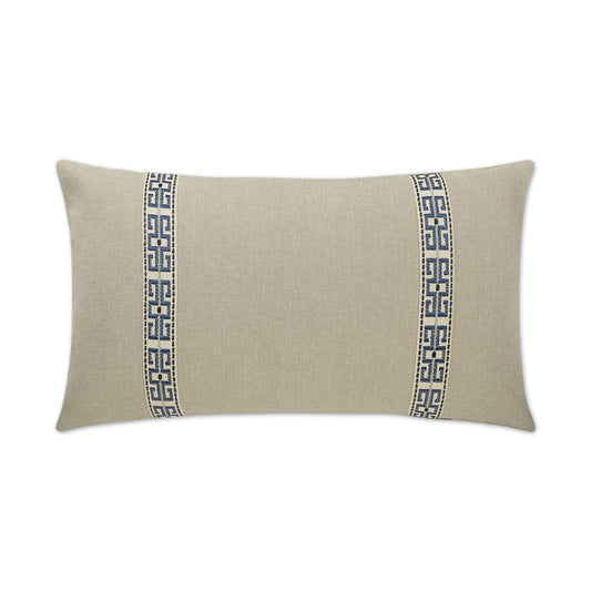 D.V. Kap St. John Lumbar Linen Brown Throw Pillow Insert