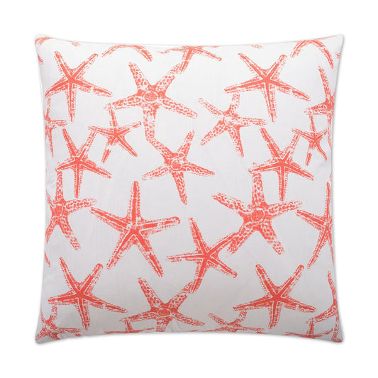 D.V. Kap Sea friends Salmon Red Throw Pillow Insert