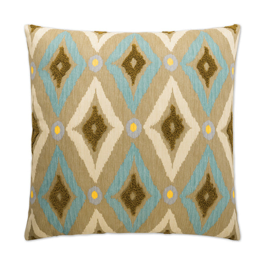 D.V. Kap Ikat Pool Multi Color Throw Pillow Insert