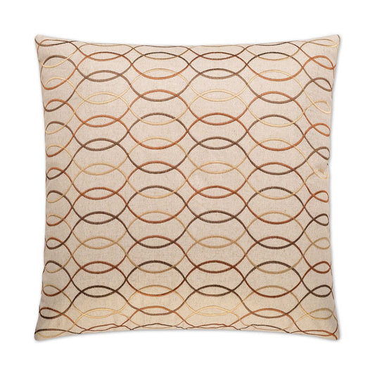 D.V. Kap Wynn Copper Throw Pillow With Insert