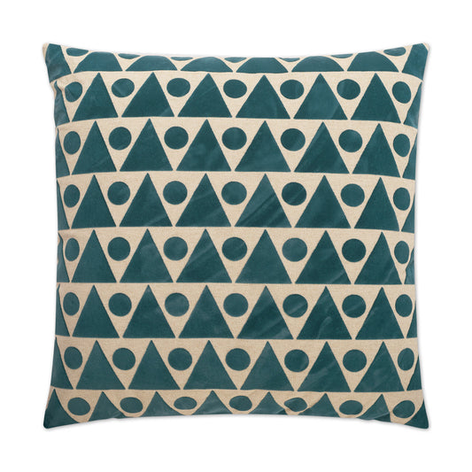 D.V. Kap Kilo Turquoise Throw Pillow With Insert