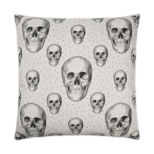 D.V. Kap Skalle Off-White Throw Pillow With Insert