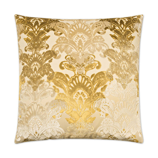D.V. Kap Schubert Gold Throw Pillow With Insert
