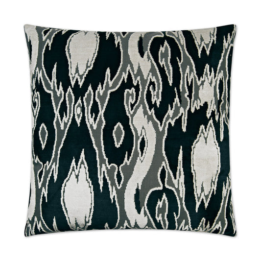 D.V. Kap Maldives Domino Black Throw Pillow Insert