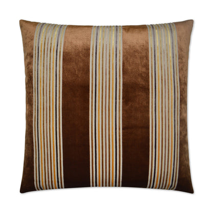 D.V. Kap Winston Cognac Brown Throw Pillow Insert