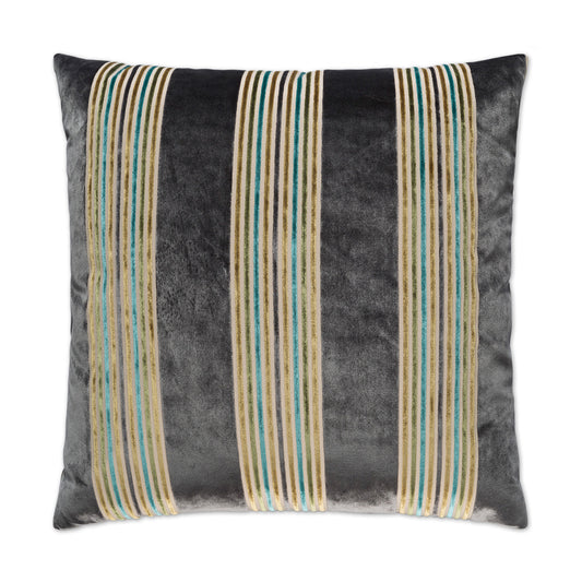 D.V. Kap Winston Grey Throw Pillow With Insert