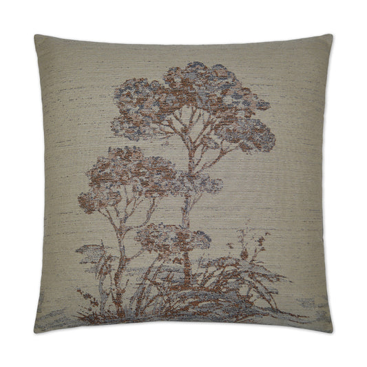 D.V. Kap Wheaton Brown Throw Pillow With Insert