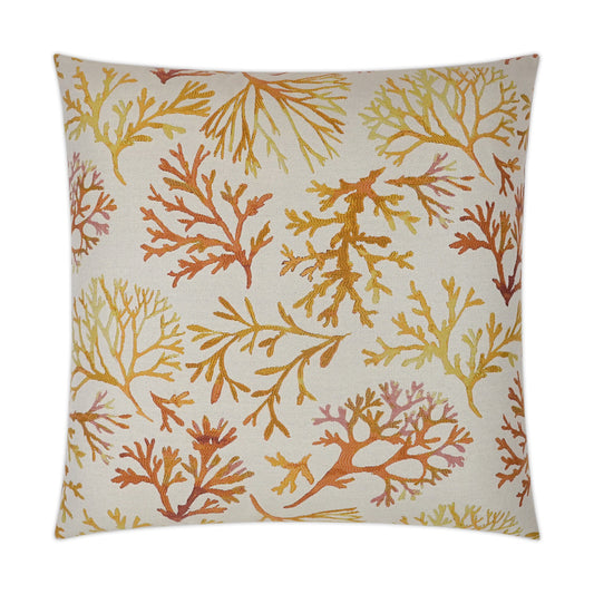 D.V. Kap Great Barrier Tropical Red Throw Pillow Insert