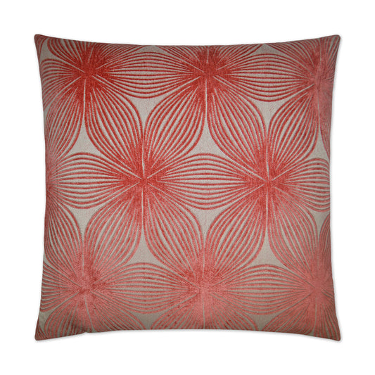 D.V. Kap Ellery Coral Throw Pillow With Insert