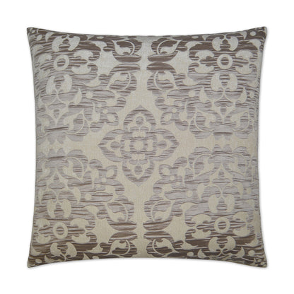 Monte Taupe Throw Pillow With Insert