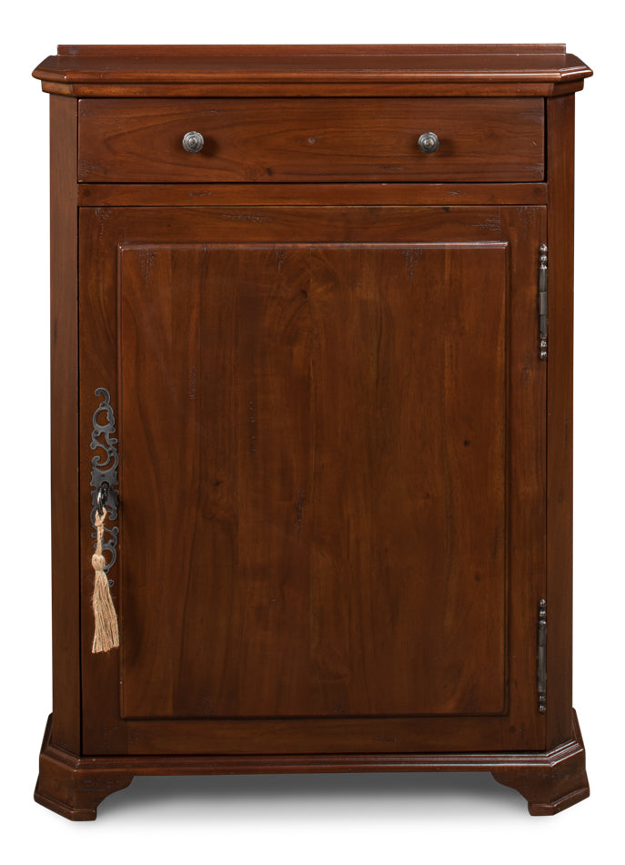 Entryway Slim Dante Hall Cabinet Walnut