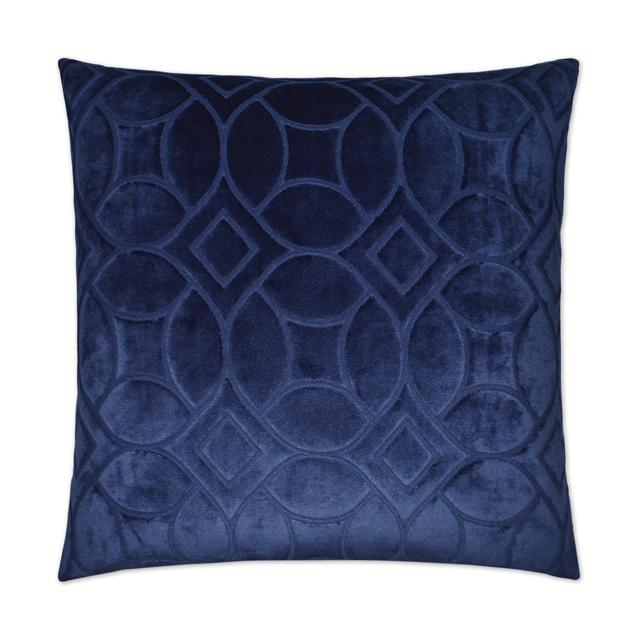 Reidshire Blue Throw Pillow With Insert