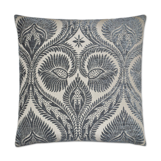 D.V. Kap Burma Grey Throw Pillow With Insert