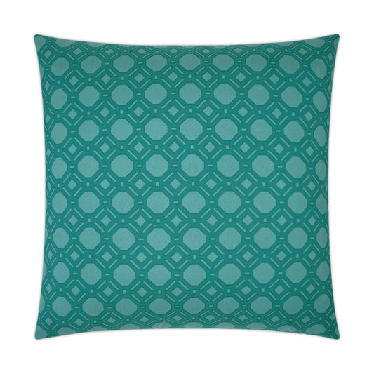 D.V. Kap Level Off Peacock Blue Throw Pillow Insert