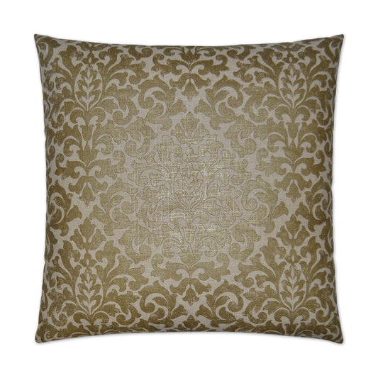 D.V. Kap Glam Packed Gilt Brown Throw Pillow Insert