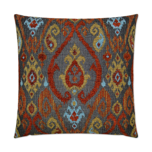 D.V. Kap Tobias Tribal Red Throw Pillow With Insert