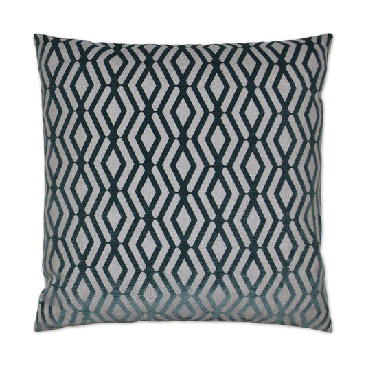D.V. Kap Fulcrum Ocean Blue Throw Pillow With Insert