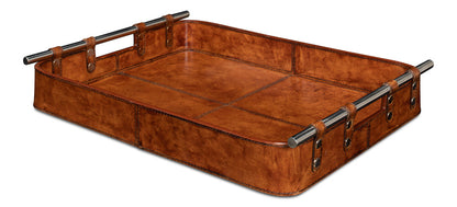 Safari Leather Tray Home Accessories