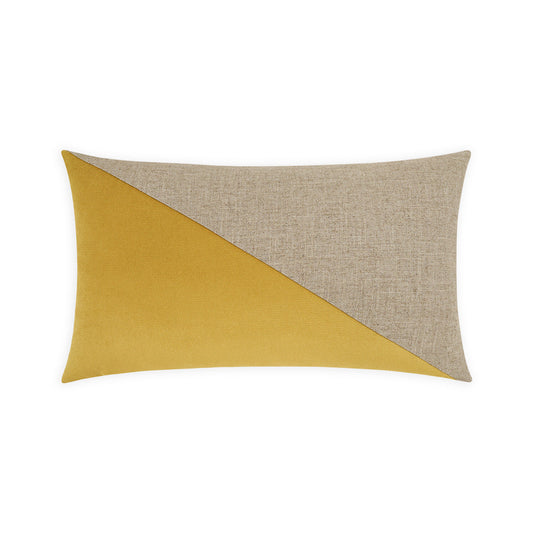 D.V. Kap Jefferson Lumbar Curry Yellow Throw Pillow Insert