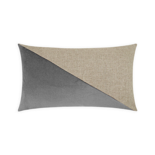 D.V. Kap Jefferson Lumbar Graphite Grey Throw Pillow Insert