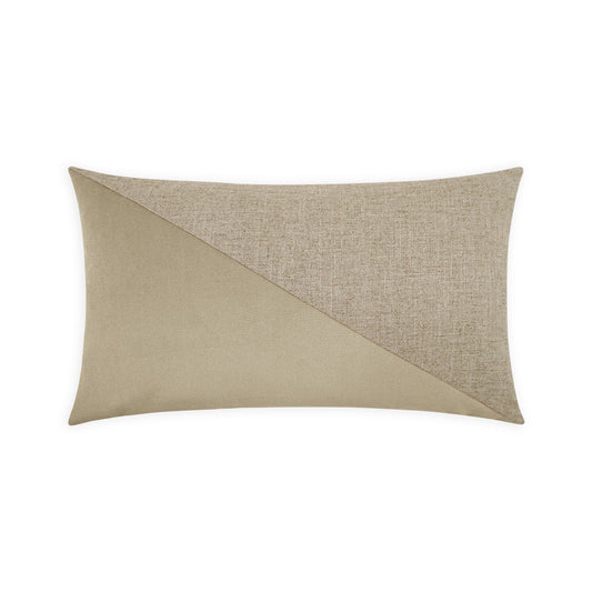 D.V. Kap Jefferson Lumbar Linen Brown Throw Pillow Insert