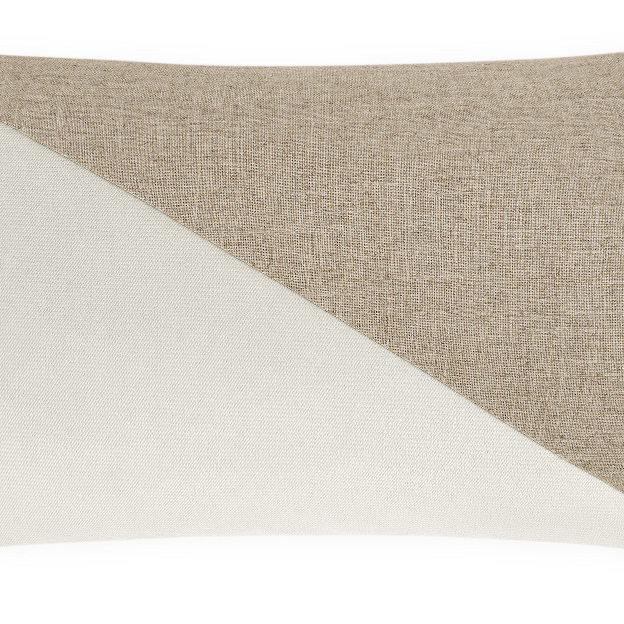 Jefferson Lumbar Marshmallow White Throw Pillow With Insert